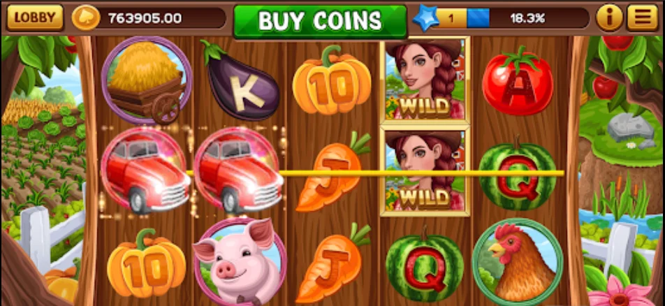 92Bar Game APK Interface